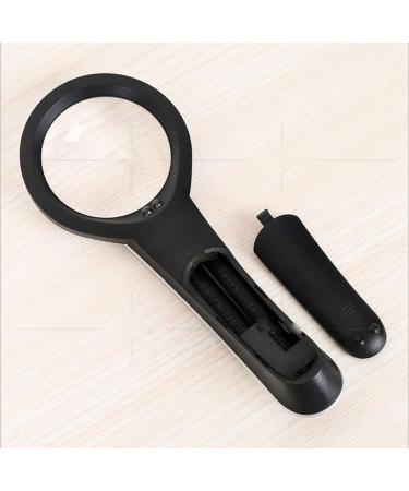 High-end Emperor Hand-held Light HD LED Curved Curved Magnifying Glass Acrylic Optical HD Lens 98875 Magnifiers - Buy Online on GoSupps.com