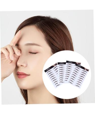 Ipetboom 4pcs Men Women Shaping Eyebrow False Like Hair for D Stimulation Water Female Eyebrows Brow - Buy Online on GoSupps.com
