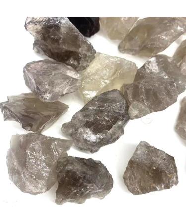 Crystal Hole Natural Crystals and Stones 300g Smoky Quartz Healing Crystal Raw Rock Gemstone Gravel Stone for Home Decoration for Decoration Crystal Hole - Buy Online on GoSupps.com