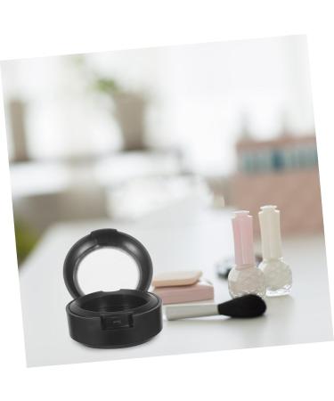 Mipcase 20 pcs Travel Mirror for Organizer Case Eyeshadow Makeup Empty Pan Compact DIY Plate Blush 3.8x3.8cmx2pcs Blackx2pcs - Buy Online on GoSupps.com