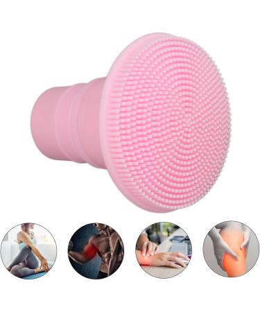 Silicone Replacement Massage Gun Heads - Fascia Brush for Muscle Soreness Relief (Pink 18-19mm) - Buy Online on GoSupps.com