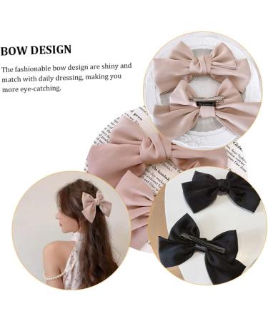 minkissy 8 Pairs bow hairpin bows for baby girls new year hair decoration linen hair bows baby girls bows ribbon bowknot accessories bow alligator clips Miss fabric wedding hair clip - Buy Online on GoSupps.com