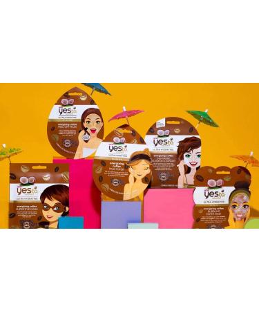 Yes To Coconut Coffee Peel-Off Mask | Ultra-Hydrating Mask for Dry Skin | Energizing Coconut & Coffee | 1-Pack - Buy Online on GoSupps.com