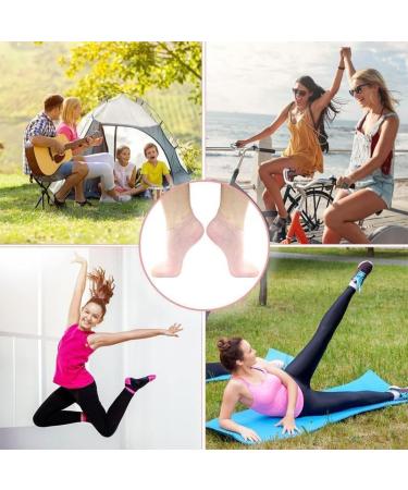 2 Pairs Silicone Moisturizing Socks Foot Spa Pedicure Silicone Socks Anti Slip Gel Aloe Sock fof Dry Cracked Feet /973 (Color : Pink Size : Small) Small Pink - Buy Online on GoSupps.com