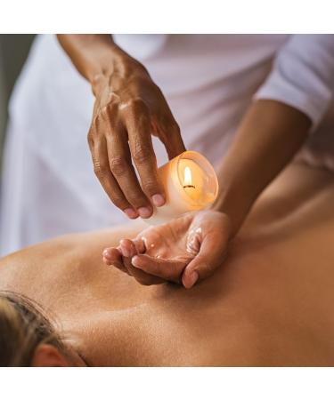 Green Idea Massage Candle with Shea Butter & Essential Oils - Lotus Blossom Scent - Luxurious 30ml Candle for Sensual Pleasure - Buy Online on GoSupps.com