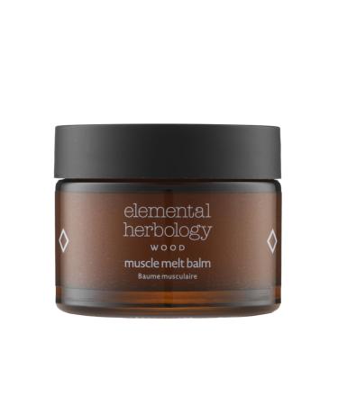 Elemental Herbology Muscle Melt Balm 1.7 Fl Oz - Relaxing Balm for Post-Workout Recovery - Soothing Body Balm for Tired Muscles - Cruelty Free