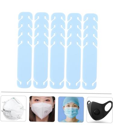 Coolhiya 10 Pack Elastic Mask Band Buckle Holder for Glasses - Comfortable Mask Clip & Extension Cable for Ear Protection - Essential Mask Accessories - Buy Online on GoSupps.com
