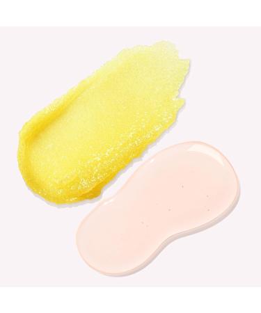 Boobeen Lip Scrub Set Sugar Lip Scrubber Exfoliator and Hydrating Lip Oil Moisturizer for Dry Cracked Peel Lips Fruit Flavoured Lip Care Delicate and Smooth 02# Orange - Buy Online on GoSupps.com