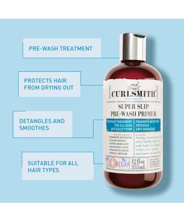 Curlsmith - Super Slip Pre-Biotic Primer - Traitement stimulant v g talien pour le cuir chevelu Prot geant et hydratant (355ml) - Buy Online on GoSupps.com
