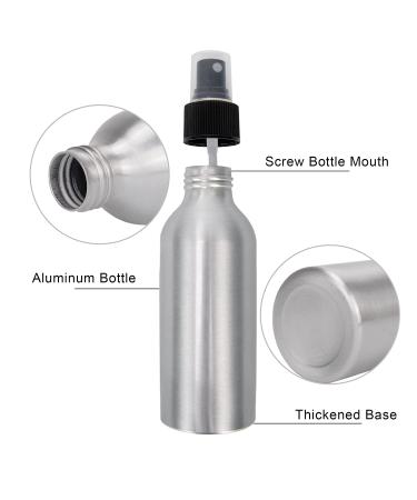 Uheng 10 Pack 1oz Aluminium Fine Mist Spray Bottles - Refillable Perfume Atomizer Essential Oil Cosmetic Travel Container - Black - 30ML - Pack of 10 - Buy Online on GoSupps.com