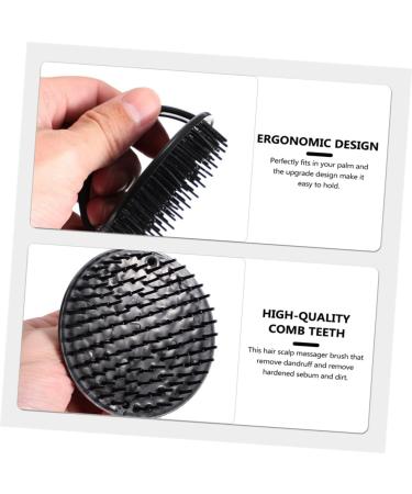 CLISPEED 8pcs Massage Shampoo Brush Set - Detangle & Cleanse Scalp Scrubber for Hair Care - Perfect for Shower & Bath Routine - Buy Online on GoSupps.com