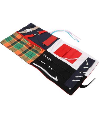 Elderly Dementia Blanket Dementia Decompression Blanket Calming Dementia Sensory Motor Aids Fidget Blanket for Dementia Calming Comforting Activities for Adults with Dementia - Buy Online on GoSupps.com
