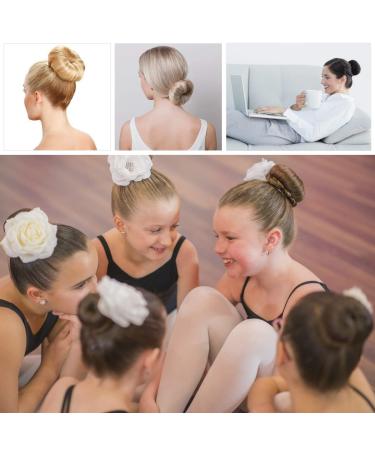 Kids Hair Bun Maker Set - 3PCS Mini Doughnut Shaper for Girls with Short and Thin Hair - Ballet Bun Maker - Easy Hair Tool (Light Brown) - Buy Online on GoSupps.com