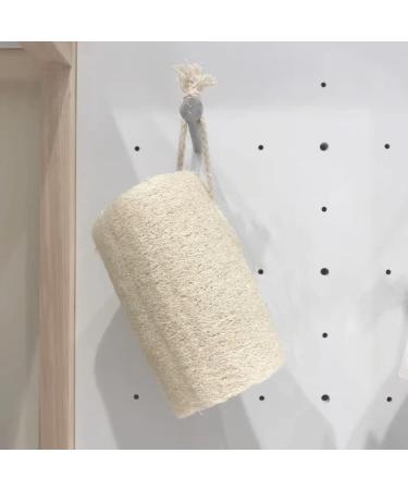 ENLAYER 100% Natural Loofah Sponge 4 Pack - Exfoliating Body Scrubber for Men and Women - 4.72 Length - Reusable and Ideal for Skin Care - Buy Online on GoSupps.com
