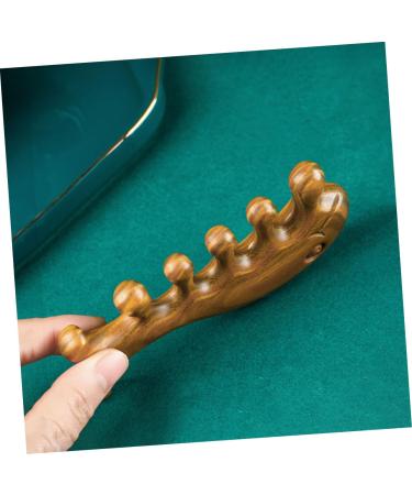 Magiclulu Wooden Scalp Massage Comb - Comfort & Style for Hairdressing | International Shipping - Buy Online on GoSupps.com