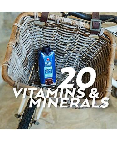 Atkins PLUS Protein-Packed Shake. Creamy Milk Chocolate with 30 Grams of Protein. Keto-Friendly and Gluten Free.11 Fl Oz (Pack of 12) - Buy Online on GoSupps.com