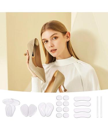 20 Pieces High Heel Protection Pads | Silicone Anti-Slip Cushions for Women & Men | Friction Bubble Prevention - Buy Online on GoSupps.com