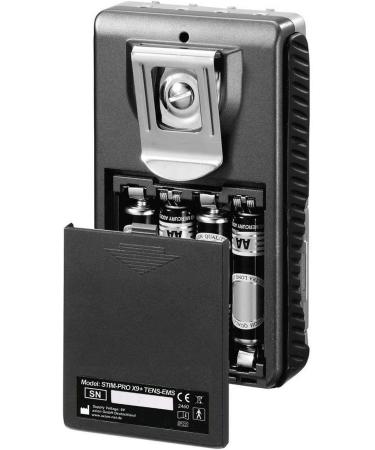 Axion Tens Ems Stim -Pro X9+ | 4-Channel Pain Therapy & Muscle Building Device + 8 Electrodes & Contact Spray - Certified Medical Product - Special Offer - Buy Online on GoSupps.com