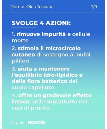 Gommage probiotique pour cuir chevelu - Exfoliant uniformise la peau - rafra chissant apaisant contre le prurit et les pellicules - Peaux normales s ches ou grasses - 150ml - ECO-BIO Domus Olea - Buy Online on GoSupps.com