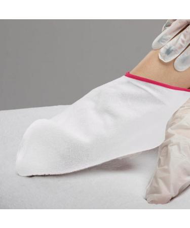 Baluue Paraffin Wax Booties: 1 Pair Paraffin Wax Mitts Paraffin Wax Foot Liners Paraffin Wax Gloves Foot Moisturizing Socks Spa Foot Hot Wax Covers for Spa Accessories - Buy Online on GoSupps.com
