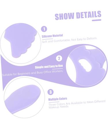 ABOOFAN 3 pcs for Women Silicone Girl Tool Stencils Aid Multi-functional Eyeshadow Eyeliner Makeup Reusable - Buy Online on GoSupps.com