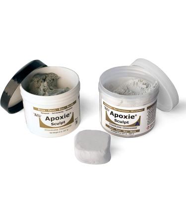 Apoxie Sculpt 1lb White - 2 Part Modeling Compound A & B | Durable & Versatile - Buy Online on GoSupps.com