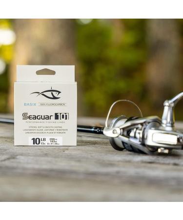 Seaguar 101 Basix 8lb Fluorocarbon Fishing Line - 200 yards Clear - Buy Online on GoSupps.com