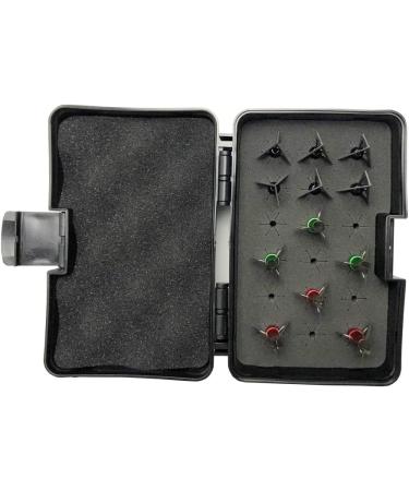 Smarkey Archery Broadheads Fixed Blades - 12pcs Hunting Gifts Package for Crossbow, Recurve Bow, and Compound Bow Hunting - Buy Online on GoSupps.com