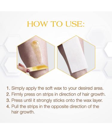 Buy Gigi Spa Cloth Epilating Strips - 100 Large Strips for Soft Waxing - Buy Online on GoSupps.com