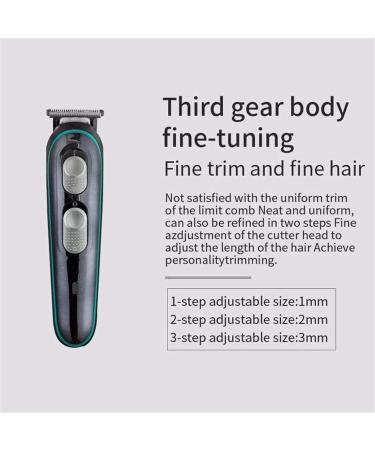 Buy Cordless Rechargeable Hair Clippers - 7-Piece Family Haircut Kit | Perfect Valentine's Day Gifts for Him - Buy Online on GoSupps.com
