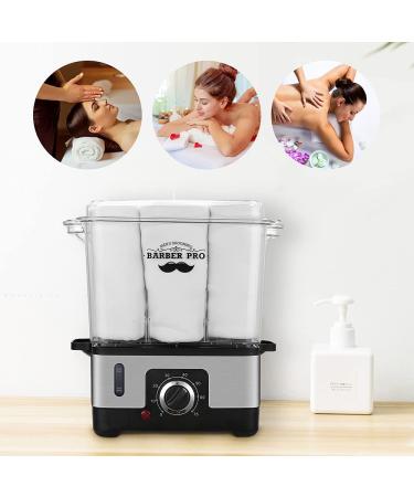 Professional Mini Towel Warmer Steamer for Spa, Salon, and Barber - Fast Heating for Physiotherapy and Hot Shaving - Buy Online on GoSupps.com