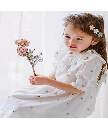 12 Pack Mini Butterfly and Flower Hair Clips - Hair Styling Accessories for Kids, Women, Girls, Toddlers, Babies - Buy Online on GoSupps.com
