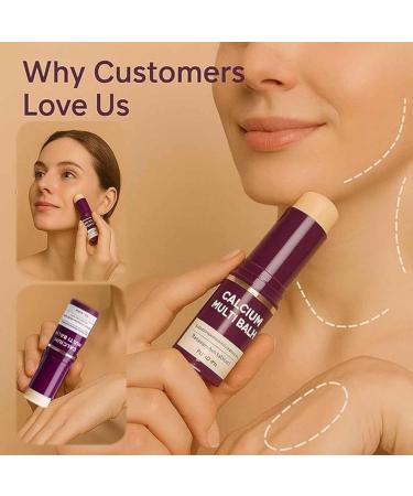 SHENGZE Calcium Multi BalmCalcium Volume Multi BalmKorean Collagen Hydrating Moisturing StickAdvanced Wrinkle Core StickNtensive Repair and Moisturizing CreamSuitable for LipEyesNeckFace 2 - Buy Online on GoSupps.com