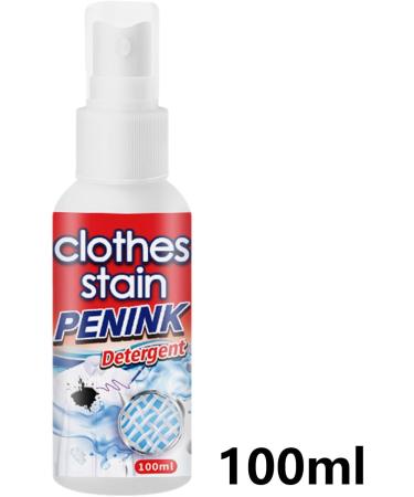 Clothes Stain Remover - 100ml Ink Remover Spray - Portable Instant Spot Remover Laundry Stain Remover for Carpet Laundry Fabric Clothes Fiberglass Pochy - Buy Online on GoSupps.com