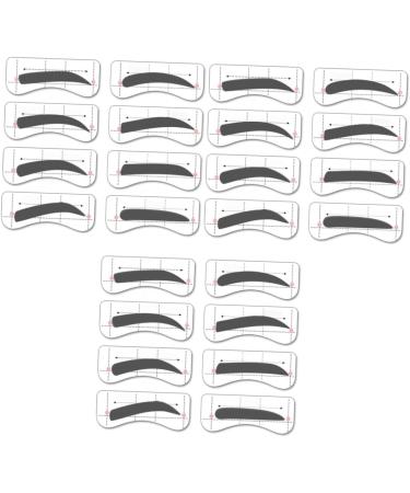 FOMIYES 96 Pairs 8 Eyebrow Shaping Tools Molds Eyeshadow Eyebrow Card Female Painting Eyebrow Powder 1 count (Pack of 1) As Shownx3pcs - Buy Online on GoSupps.com