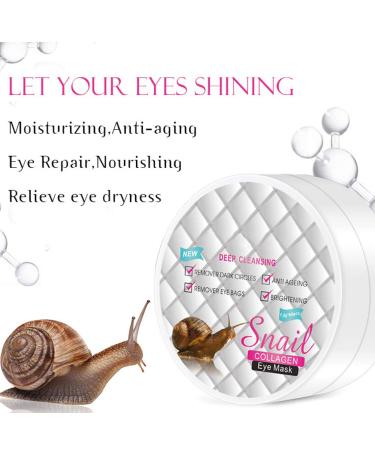 60 Pieces Anti-Aging Eye Masks with Hyaluronic Acid - Moisturizing Eye Pads for Dark Circles & Puffiness | Collagen Eye Care Treatment - Buy Online on GoSupps.com