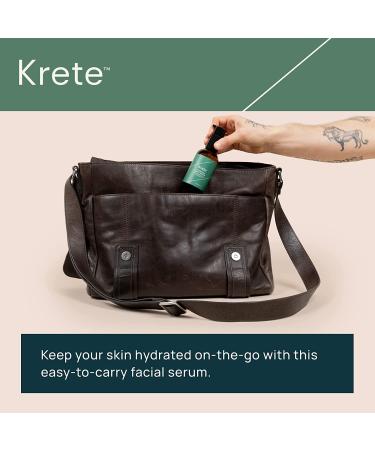 KRETE Hydrating Face & Body Serum for Men Head-to-Toe Bundle - Moisturize Smooth Hydrate & Protect Your Skin In 30-Seconds Oil-Free All Skin Types with Apple Stem Cell Extract & Hyaluronic Acid Face Serum + Body Serum - Buy Online on GoSupps.com