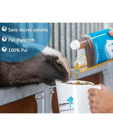 PharmaHorse Natural Vitamin E Oil - Antioxidant Doping-Free High Dosage | 1L - Shop Internationally - Buy Online on GoSupps.com