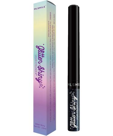 Shimmer Glitter Eyeshadow - Pearl Liquid Eyeliner Neon Rainbow Eyeliner | Portable Sparkling & Shimmer Eyes Makeup Glitter Gel Eyeshadow Liquid for Women and Girls Cle-ca 12 - Buy Online on GoSupps.com