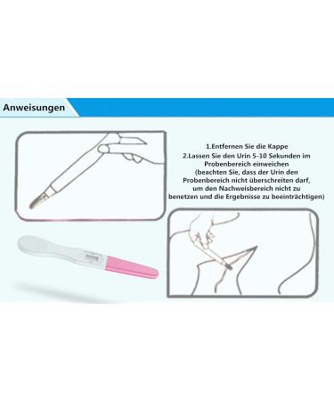Komunj 6-Pack Early Pregnancy Test Sticks - Over 99% Accurate HCG Test (25 MIU/ml) - Fast & Reliable Results - Buy Online on GoSupps.com