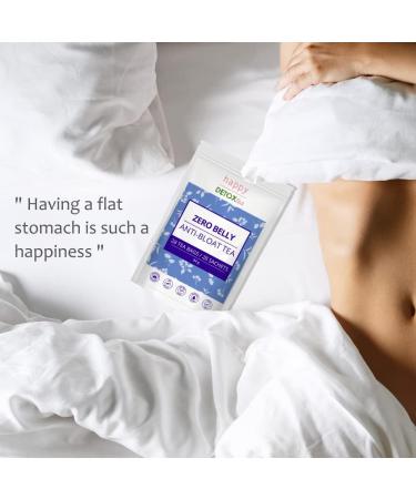  Happy Detox Tea Happy Detox Tea - Zero Belly Tea - Flat Tummy Infusion for Digestion Slimming Transit Bloating Digestive Comfort - Eliminates - Buy Online on GoSupps.com
