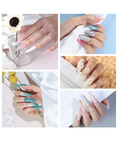 Acrylic Nail Kit for Beginners - Professional Set with Powder, Liquid, Rhinestones, Glitter & Tools - Perfect DIY Salon Gift for Women - Buy Online on GoSupps.com