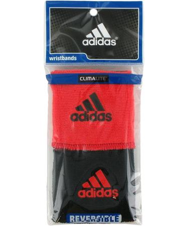adidas Interval Reversible Wristband - Hi-Res Red/Black - One Size - Buy Online on GoSupps.com