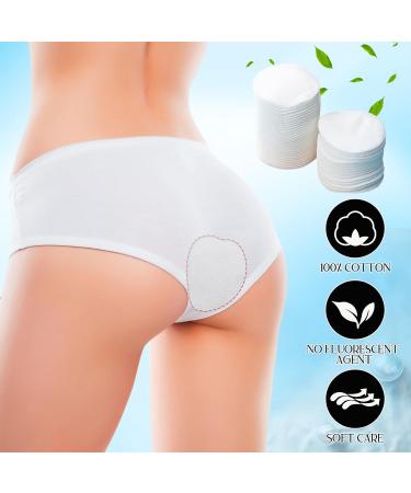 Threlaco 60 Pcs Hemorrhoid Pads for Fast Relief Cotton Pads for Use with Cream for Men Women Itching and Bleeding Prevent Mess on Your Underwear - Buy Online on GoSupps.com