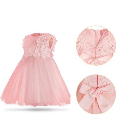 Mint Green Lace Tulle Tutu Flower Girl Dress with Headwear - 3 Months Pink - Buy Online on GoSupps.com