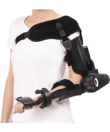 Electric Elbow Joint Rehabilitation Device Wireless Intelligent Key Control Precisely Control The Extension and Flexion Angle Hinged Elbow Brace Arm Exerciser For Stroke Hemiplegia Patients (Right)