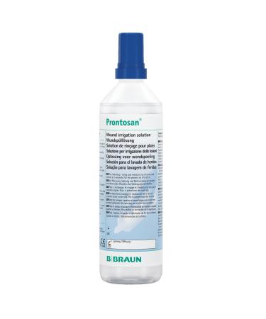 B Braun Melsungen AG Prontosan Wound Irrigation Solution cleaning rinsing and moisturizing of acute chronic and infected skin wounds and burns 350 ml spray bottle