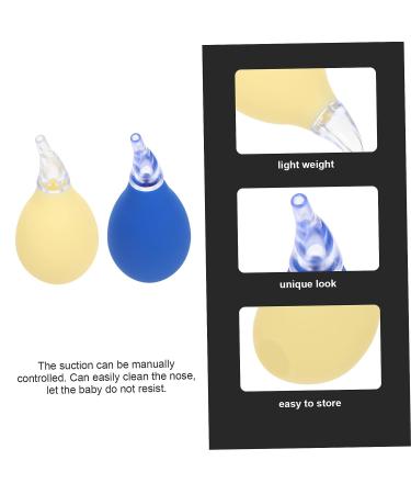 Healvian 4pcs Nasal Aspirator Set for Babies - Nose Cleaner and Sucker for Newborns | Baby Bulb Syringe and Straw Cleaner included - Buy Online on GoSupps.com
