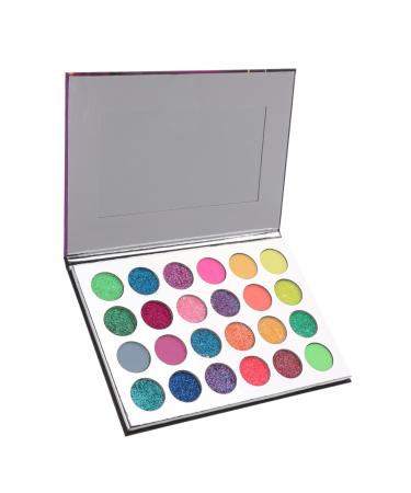 FOMIYES Luminous Eye Shadow Makeup Eyeshadow Glitter Eyeshadow Makeup Palette Girl Eyeshadow Powder