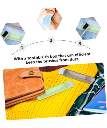8th Foldable Travel Toothbrush - Soft Bristles Reusable & Collapsible | Creative Hotel & Travel Toothbrush - Buy Online on GoSupps.com